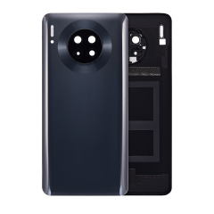 Back cover Glass With Camera Lens For Huawei Mate 30 (Black)