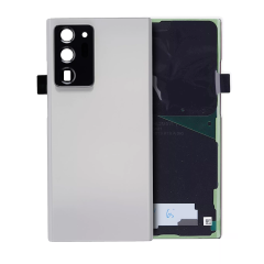 Back Cover Glass With Camera Lens Samsung Galaxy Note 20 Ultra (Service Pack) (Mystic White)