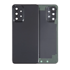 Back Cover Glass  For Samsung Galaxy A23 5G (A236 / 2022) (Service Pack) (Black)