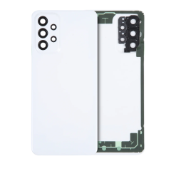Back Cover Glass For Samsung Galaxy A23 5G (A236 / 2022) (Service Pack) (White)