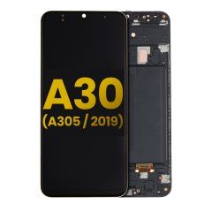 OLED Assembly With Frame For Samsung Galaxy A30 (A305 / 2019) (Refurbished) (All Colors)