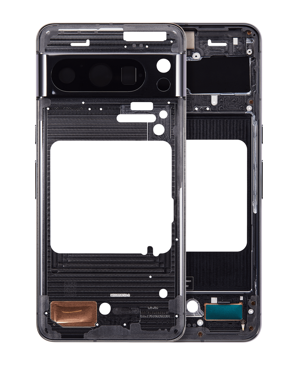 Mid-Frame Housing Compatible For Google Pixel 8 Pro (Obsidian)