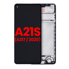 LCD Assembly With Frame For Samsung Galaxy A21s (A217 / 2020) (Aftermarket Plus) (All Colors)