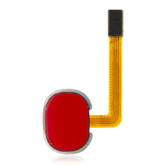 Fingerprint Reader With Flex Cable For Samsung Galaxy A20 (A205 / 2019) (Red)