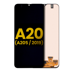 OLED Assembly Without Frame For Samsung Galaxy A20 (A205 / 2019) (All Models) (Refurbished) (All Colors)