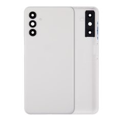 Back Cover Glass With Camera Lens For Samsung Galaxy A13 5G (A136 / 2021) (Service Pack) (White)