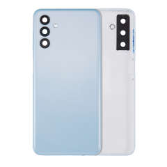 Back Cover Glass With Camera Lens For Samsung Galaxy A13 5G (A136 / 2021) (Service Pack) (Blue)