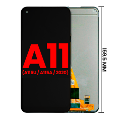 LCD Assembly Without Frame For Samsung Galaxy A11 (A115U / A115A / 2020) (US Version) (Aftermarket Plus) (All Colors)