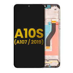 LCD Assembly With Frame For Samsung Galaxy A10s (A107 / 2019) (Refurbished) (All Colors)