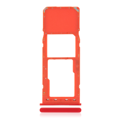Single Sim Card Tray For Samsung Galaxy A10 (A105 / 2019) (Red)