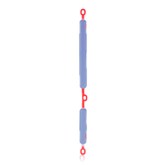 Hard Buttons (Power / Volume) For Samsung Galaxy A04E (A042 / 2022) (Blue)