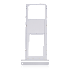 Single Sim Card Tray For Samsung Galaxy A03S (A037F / 2021) (White)