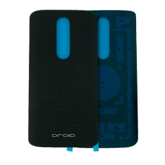 Back cover Glass For Motorola Droid Turbo 2 (XT1585 / XT1580 / XT1581 / 2015) (Black)