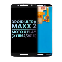 LCD Assembly Without Frame ForMotorola Moto Droid Ultra Maxx 2 / Moto X Play (XT1562 / 2015) (Black) (Genuine OEM)