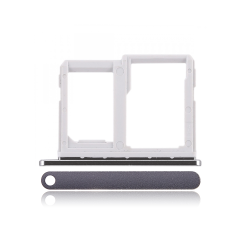 Sim Card + SD Card Tray For LG Q6 (M700) (Black)