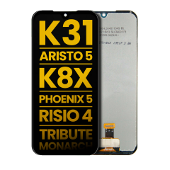 LCD Assembly Without Frame For LG K31 / Aristo 5 / LG K8X / Q31 / LG Phoenix 5 / LG Risio 4 / Tribute Monarch (Refurbished) (All Colors)