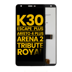 LCD Assembly Without Frame For LG K30 (2019) / Escape Plus / Aristo 4 Plus / Arena 2 / Tribute Royal (Refurbished) (All Colors)