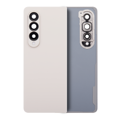 Back Cover Glass With Camera Lens For Samsung Galaxy Z Fold 4 (F936) (Beige)