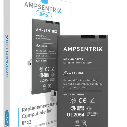 Battery | for: iPhone 13 | AmpSentrix Basic