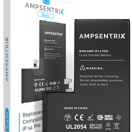 Battery | for: iPhone 14 AmpSentrix Basic