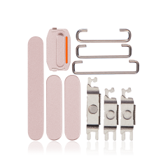 Hard Buttons (Power / Volume / Switch) For iPhone 15 / 15 Plus (Pink)