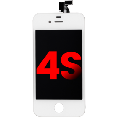 LCD Assembly For iPhone 4S (Aftermarket Plus) (White)