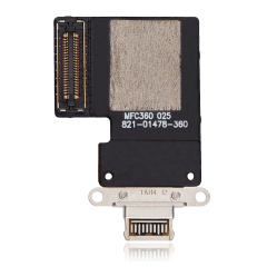 Charging Port Flex Cable For iPad Pro 12.9" 3rd Gen (2018) / 4th Gen (2020) / iPad Pro 11" 1st Gen (2018) / Pro 11" 2nd Gen (2020) (Aftermarket Plus) (White)