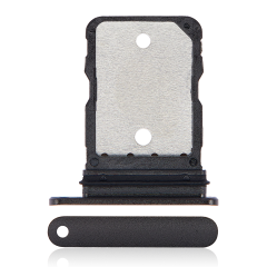 Single Sim Card Tray For Google Pixel 6 (Genuine OEM) (Stormy Black)