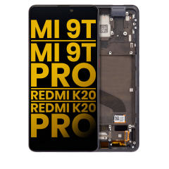 OLED Assembly With Frame For Xiaomi Mi 9T / 9T Pro / K20 / K20 Pro (Refurbished) (Carbon Black)