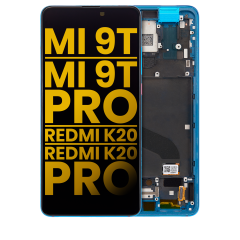 OLED Assembly With Frame For Xiaomi Mi 9T / 9T Pro / K20 / K20 Pro (Refurbished) (Glacier Blue)