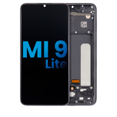 LCD Assembly With Frame For Xiaomi Mi 9 Lite (Aftermarket: Incell) (Onyx Gray)