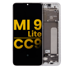 OLED Assembly With Frame For Xiaomi Mi 9 Lite / CC9 (Refurbished) (Pearl White)