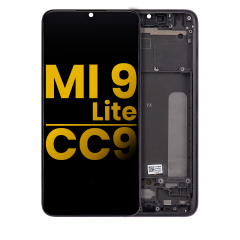 OLED Assembly With Frame For Xiaomi Mi 9 Lite / CC9 (Refurbished) (Onyx Gray)