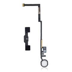 Home Button Flex Cable For iPad 5 (2017) / iPad 6 (2018) (Aftermarket Plus) (White)