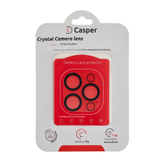 Casper Camera Lens Protector For iPhone 15 Pro / 15 Pro Max (Crystal Full Cover)