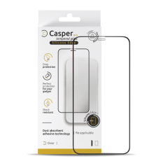 Casper Pro Silicone Tempered Glass For iPhone XR / 11 (Retail Pack) (Clear)