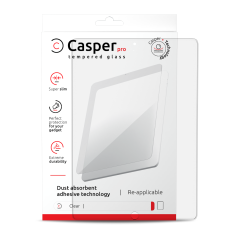 Casper Pro Tempered Glass For iPad Air 1 / Air 2 / Pro 9.7 / iPad 5 (2017) / iPad 6 (2018) (Retail Pack) (Clear)