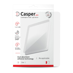 Casper Pro Tempered Glass For iPad Pro 11" 1st Gen / Pro 11" 2nd Gen / Pro 11" 3rd Gen / Pro 11" 4th (2022) / Air 4 / Air 5 (Retail Pack) (Clear)