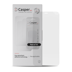 Casper Pro Tempered Glass For iPhone XS Max / 11 Pro Max (10 Pack) (Clear)