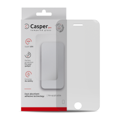 Casper Pro Tempered Glass For iPhone 5 / 5S / 5C / SE (2016) (Retail Pack) (Clear)