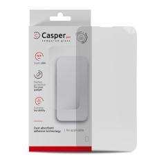 Casper Pro Tempered Glass For iPhone 15 / 16 (Retail Pack) (Clear)