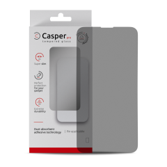 Casper Pro Tempered Glass For iPhone 15 / 16 (Retail Pack) (Privacy)