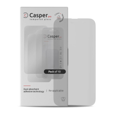 Casper Pro Tempered Glass For iPhone 15 Pro Max (10 Pack) (Matte)