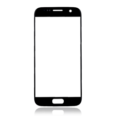 Front Glass Only For Samsung Galaxy S7 (Black Onyx)