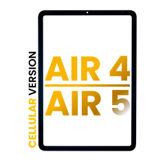 Front Glass For iPad Air 4 (2020) / iPad Air 5 (2022) (Cellular) (Glass Separation Required) (Premium) (All Colors)