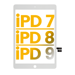 Digitizer For iPad 7 (2019) / iPad 8 (2020) / iPad 9 (2021) (Premium) (White)