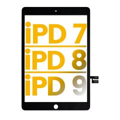 Digitizer For iPad 7 (2019) / iPad 8 (2020) / iPad 9 (2021) (Premium) (Black)