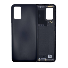 Back Cover Glass For Samsung Galaxy A03S (A037M / 2021) (Service Pack) (Black)