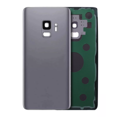 Back Cover Glass With Camera Lens For Samsung Galaxy S9 (Service Pack) (Midnight Black)