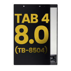 LCD Assembly With Digitizer For Lenovo Tab 4 (TB-8504) (HD) (Refurbished) (Black)